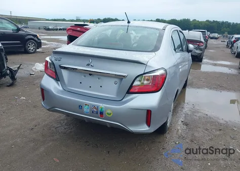 2023 Mitsubishi Mirage G4 Black Edition/Es/Le from USA, damaged, VIN ML32FUFJ6PHF04665